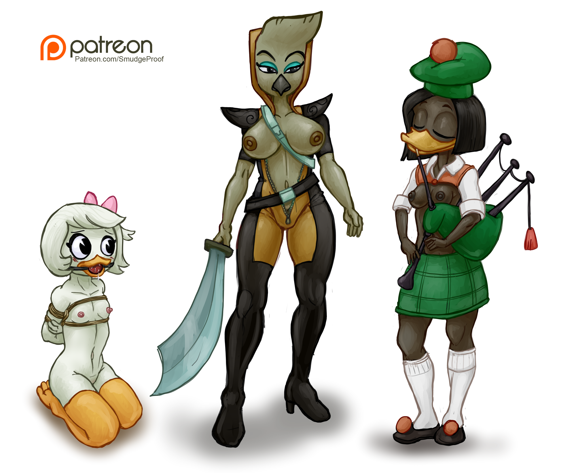 Duck bondage