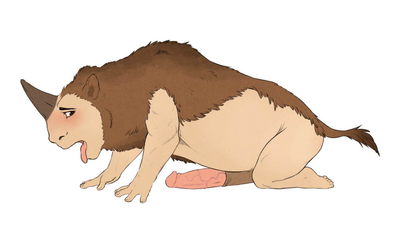 Sabertooth moose lion