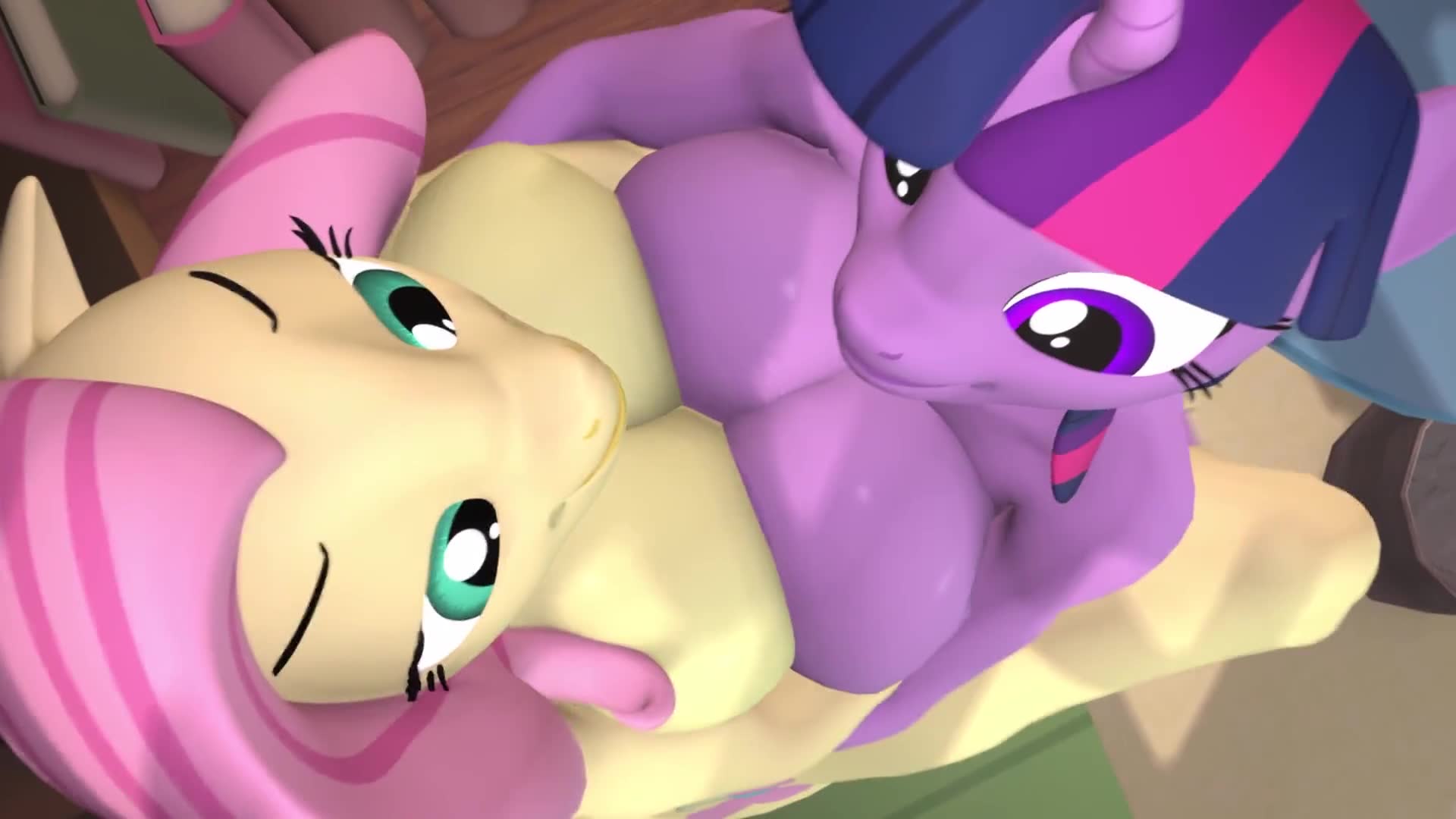 Rule34 - If it exists, there is porn of it  fluttershy (mlp), twilight  sparkle (mlp)  8327129