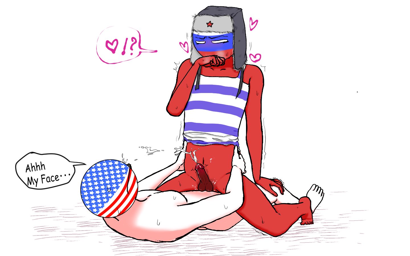 russia (countryhumans), united states of america (countryhumans), countryhu...