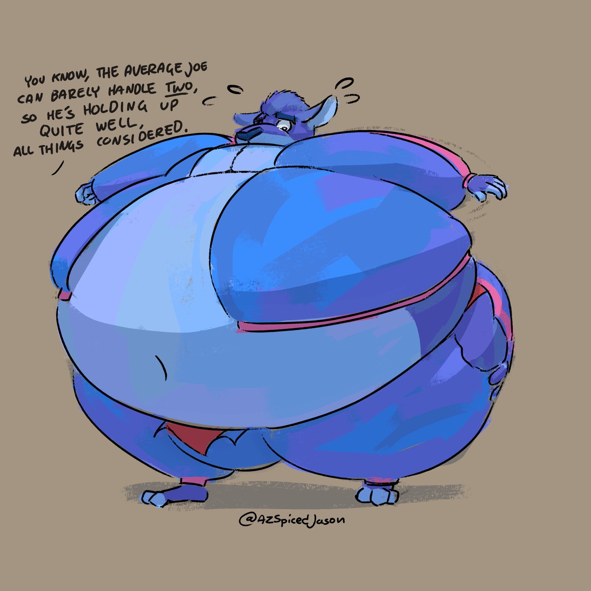 Blueberry furry. Blueberry inflation. Furry Blueberry.