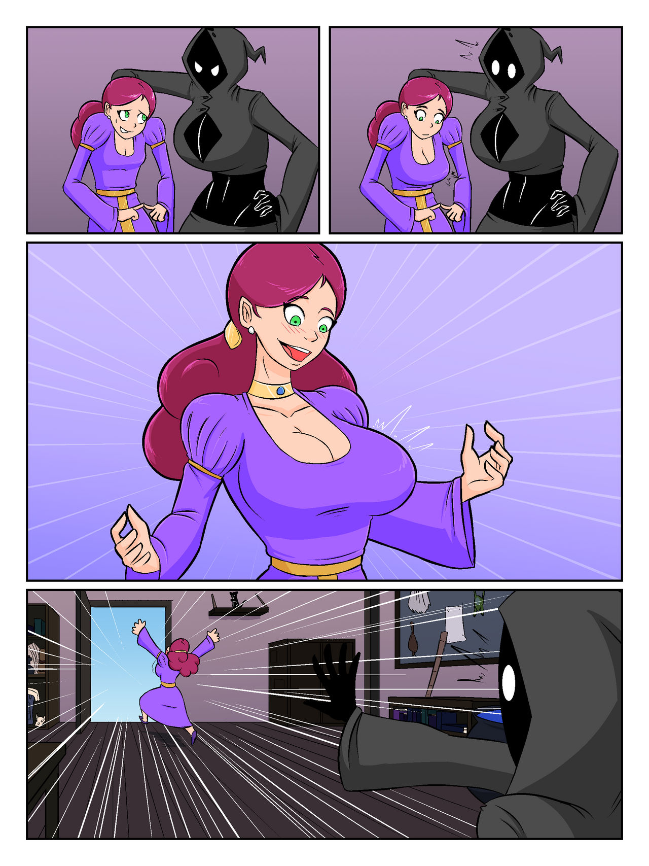 Breast expansio comic