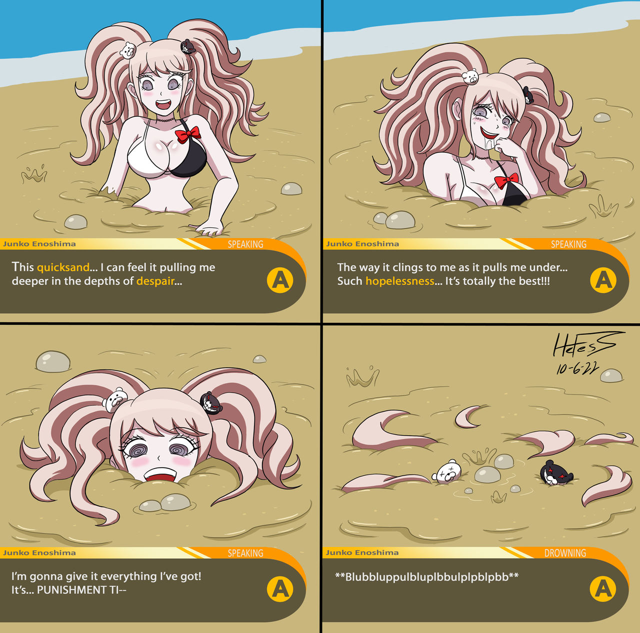 Rule34 - If it exists, there is porn of it / hefess, junko enoshima /  6069830