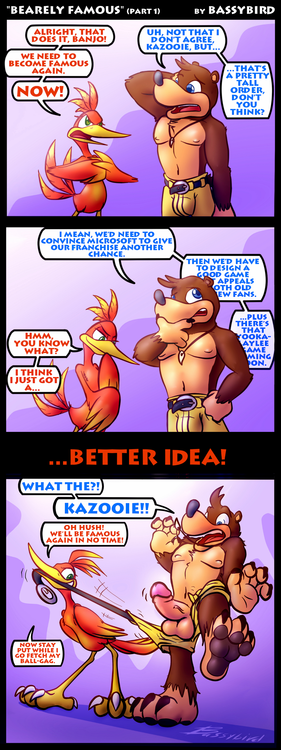 Banjo and kazooie porn comic