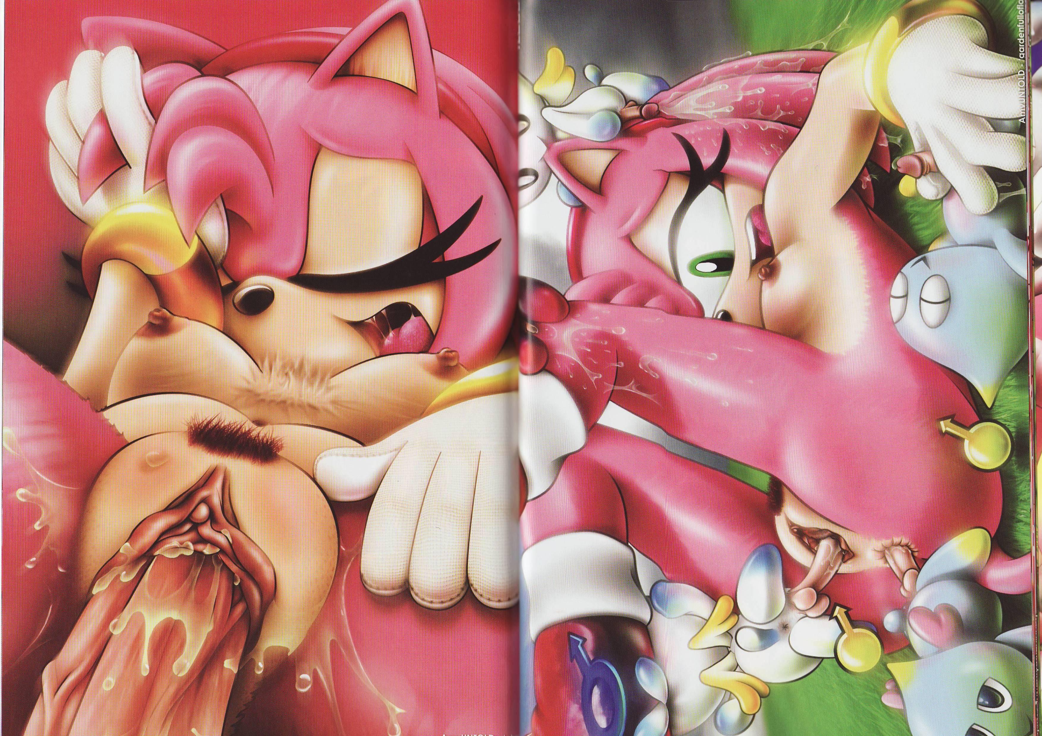amy rose, chao, sonic (series), color, tagme, amy untold, anal, anal sex, a...