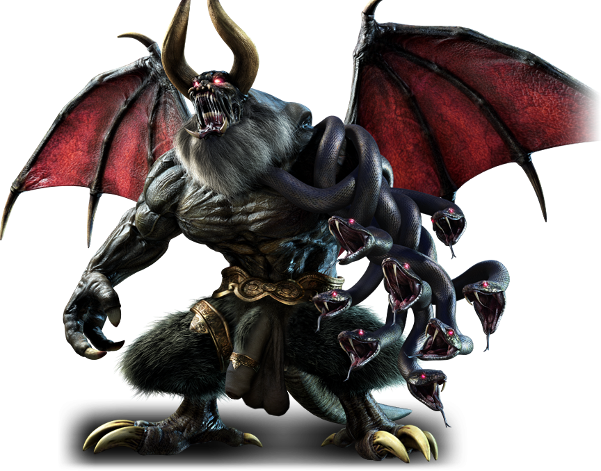 mmoboys, mmoboys (artist), ogre (tekken), true ogre, 3d, claws, demon, male, male only, muscles, ogre, penis, snake, snake arms, solo, talons, wings, 