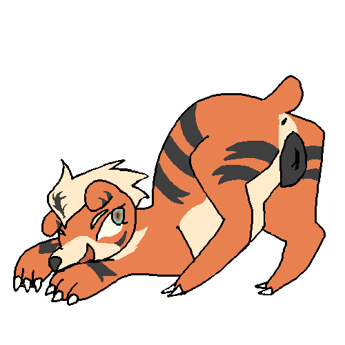 animal_genitalia animal_pussy animated anus ass canine_genitalia canine_pussy female feral generation_1_pokemon genitals growlithe guncht low_res nintendo nippleless pokemon pokemon_(species) pussy shaking_ass shaking_butt solo transparent_background