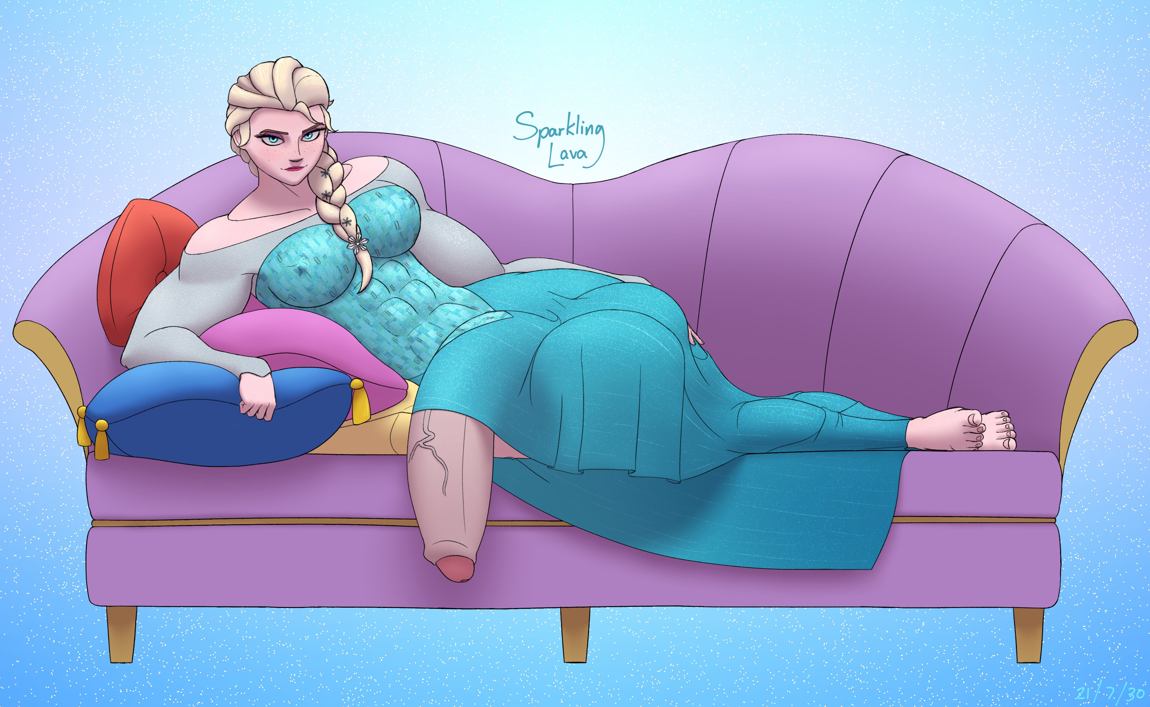 Rule34 - If it exists, there is porn of it / elsa (frozen) / 4395620