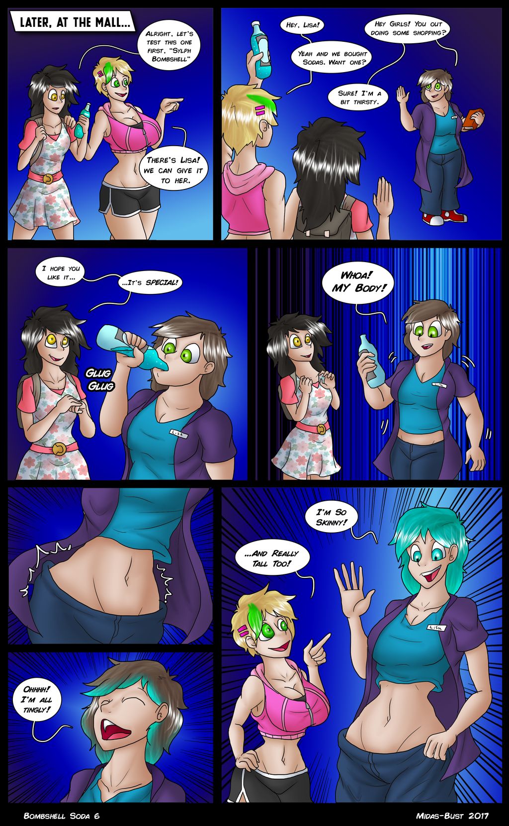 Bombshell soda