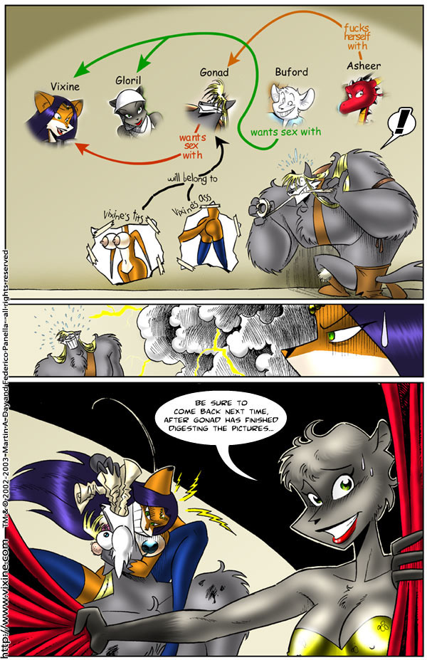 vixine comics, comic, tagme, text, female, furry, 