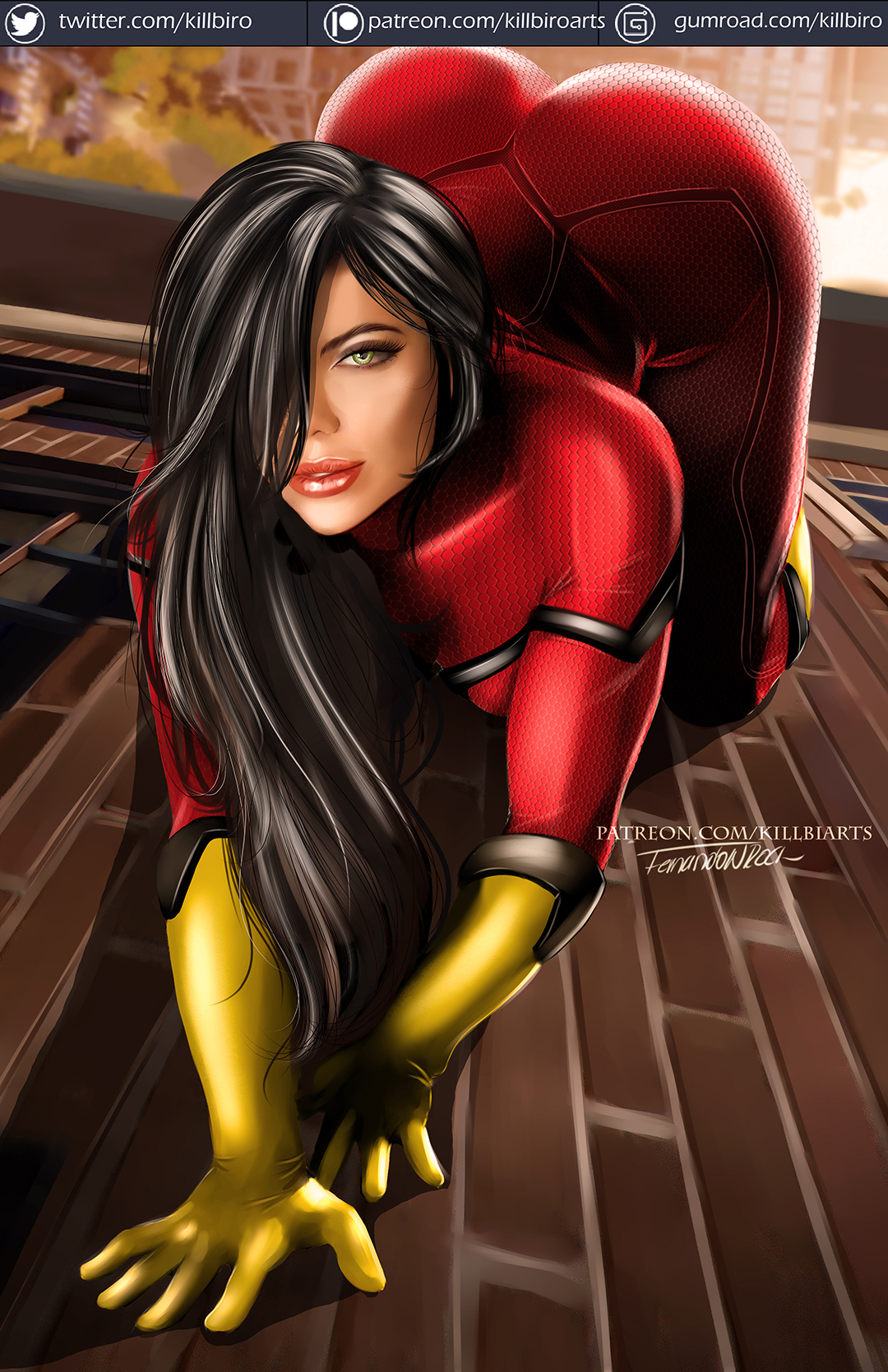 Rule34 - If it exists, there is porn of it / killbiro, jessica drew, spider- woman / 6432339