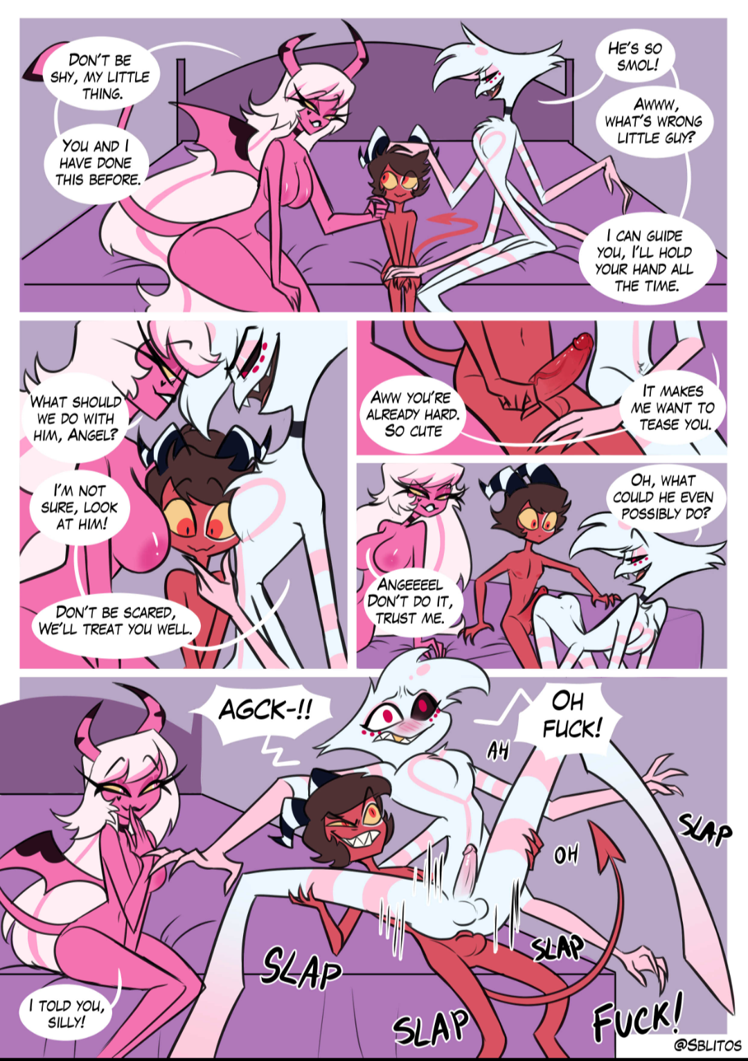 Rule34 - If it exists, there is porn of it  angel dust (hazbin hotel)   8373533