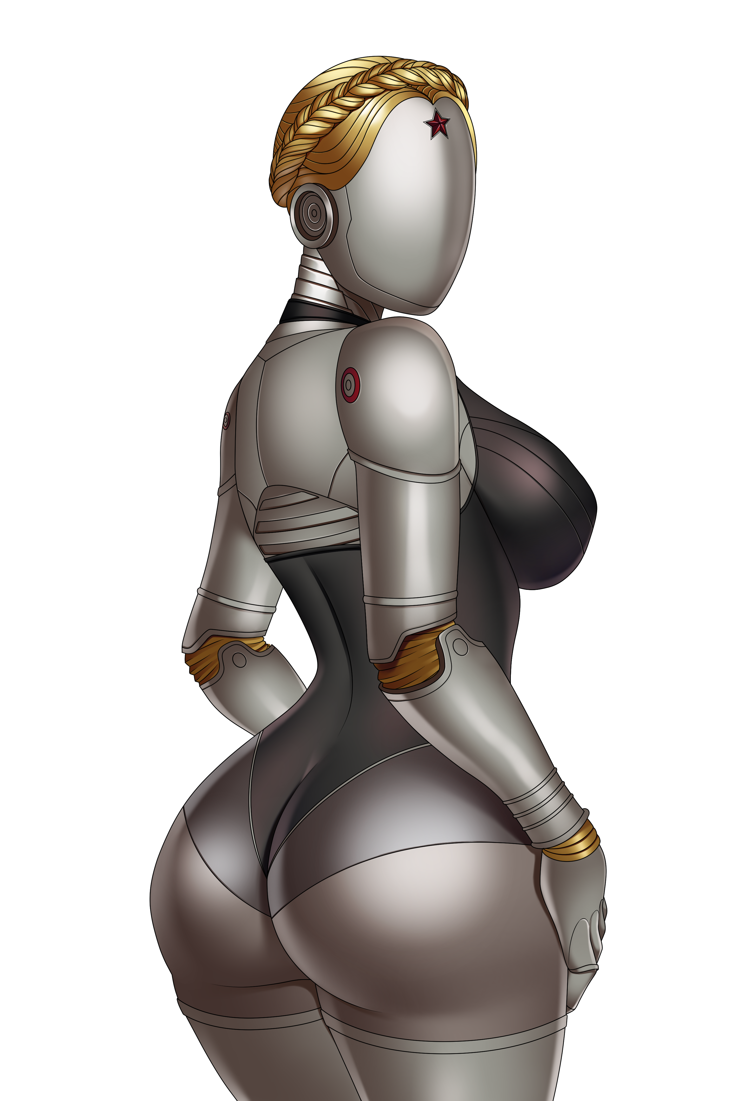 folkdude philip, digital media (artwork), 1girls, android, android girl, ass, athletic, athletic female, atomic heart, ballerina, big breasts, big butt, big thighs, bottom heavy, breasts, bubble ass, bubble butt, bust, busty, cleavage, curvaceous, curvy, curvy figure, faceless, faceless character, faceless female, female, female focus, fit, fit female, focus entertainment, grey-skinned female, grey body, grey skin, gynoid, hips, hourglass figure, huge ass, huge breasts, humanoid, large breasts, left (atomic heart), legs, mature, mature female, metallic body, mundfish, robot, robot girl, robot humanoid, russian, soviet, soviet union, the twins (atomic heart), thick, thick ass, thick hips, thick legs, thick thighs, thighs, toned, toned female, top heavy, top heavy breasts, twins, upper body, voluptuous, voluptuous female, waist, wide hips, 