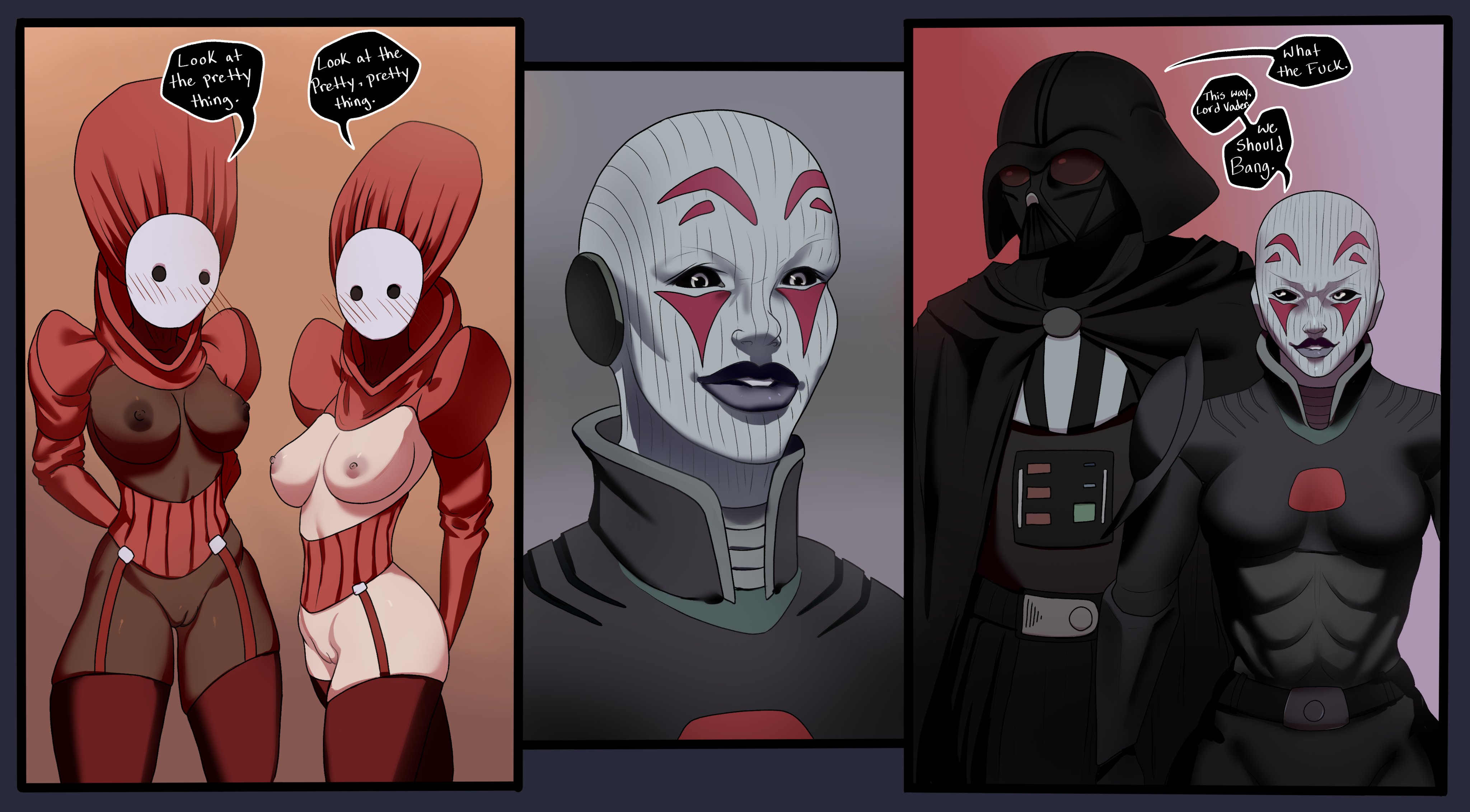 Rule34 - If it exists, there is porn of it / darth vader, inquisitor (star  wars) / 4805293