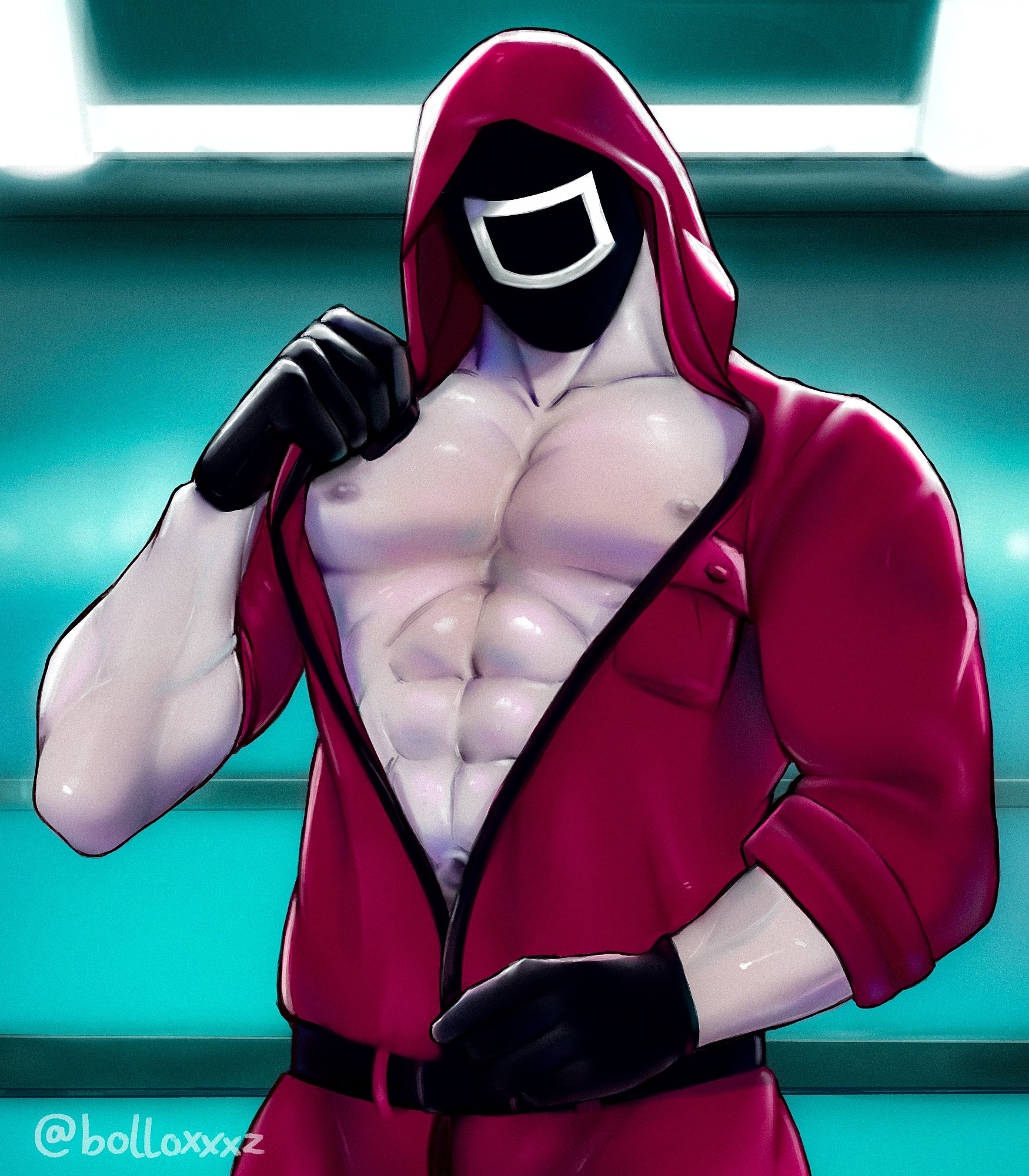 Masked muscle