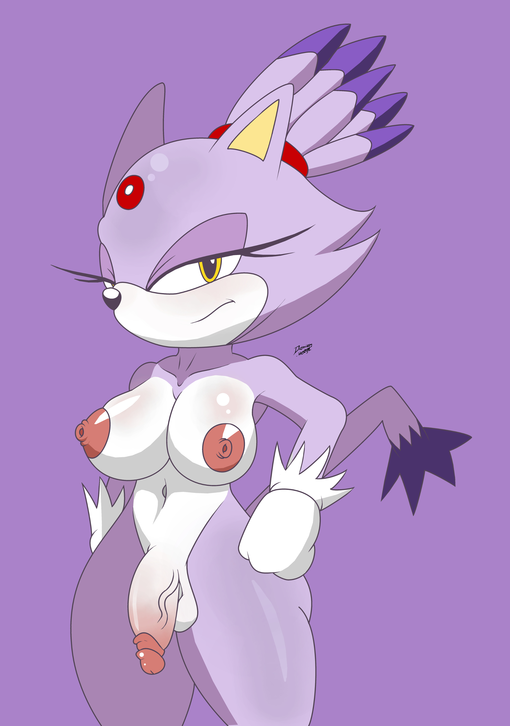 Blaze The Cat Nude