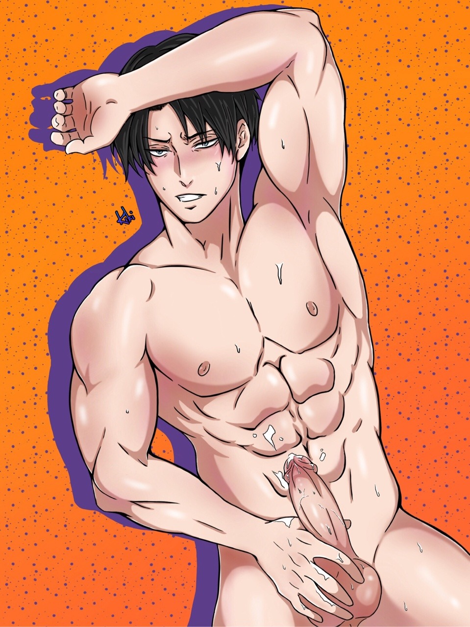 Naked levi