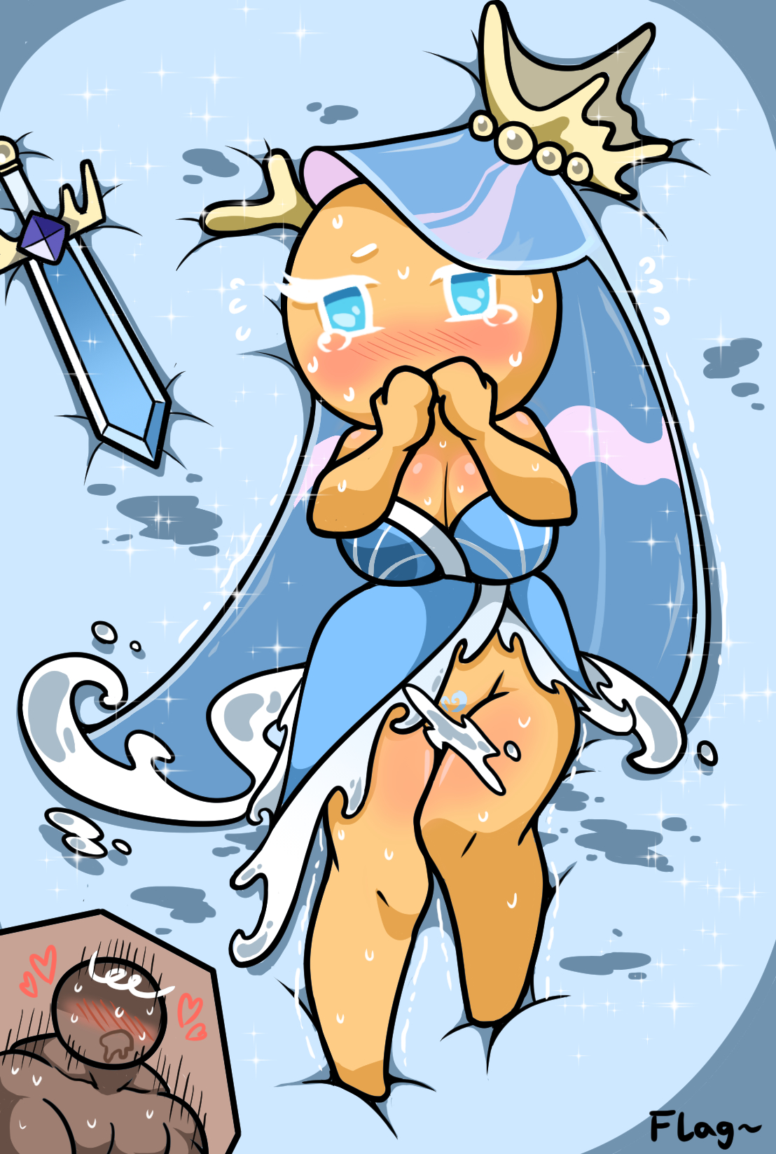 Sea fairy cookie