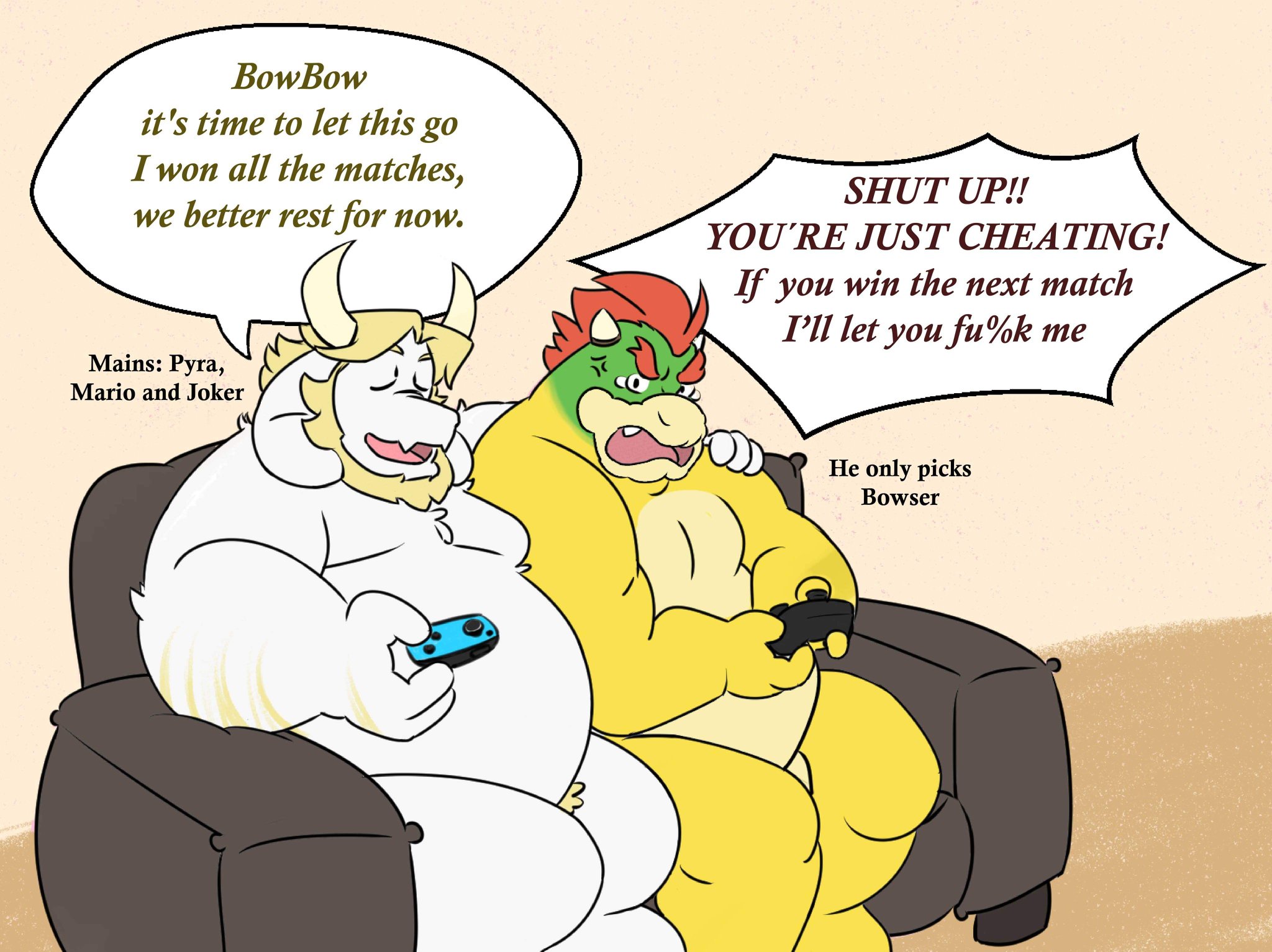 Asgore x bowser