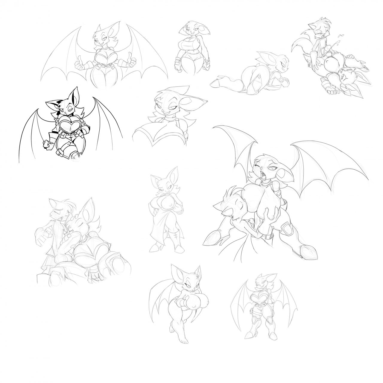 bigdad, rouge the bat, tails, sonic (series), 2014, sketch, bat, big breasts, big penis, breast grab, breast suck, breasts, canine, cleavage, clothed, clothing, cum, fellatio, female, fox, hand on breast, hand on hip, hand on penis, holding breast, huge breasts, huge cock, male, mammal, nipples, nude, one eye closed, oral, penis, presenting, presenting breasts, sex, smile, straight, sucking, wide hips, 