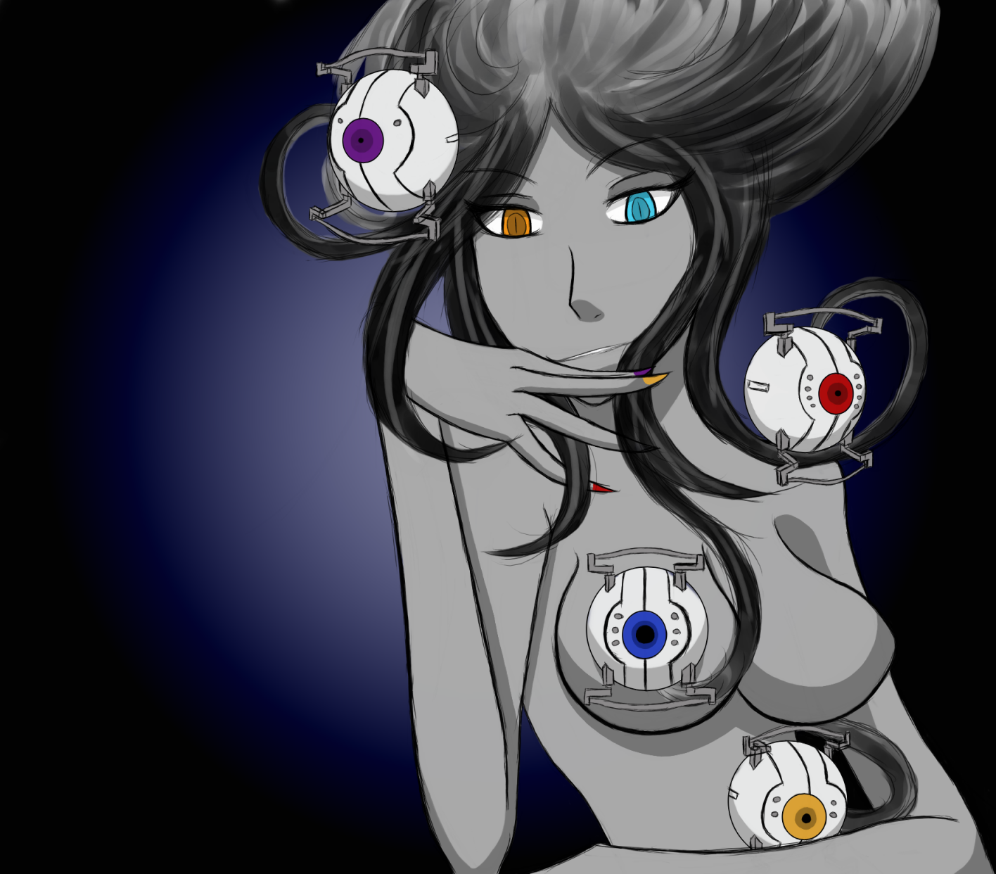 Portal 2 glados r34 фото 29