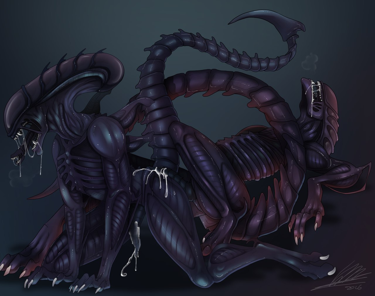 Rule34 - If it exists, there is porn of it / xenomorph / 2343853.
