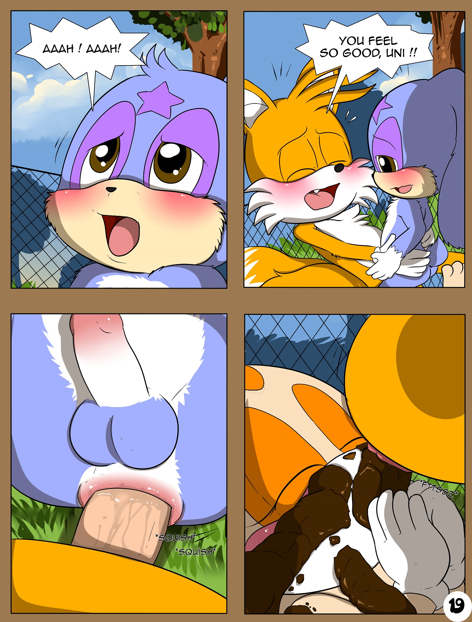Two babies one fox porn comic