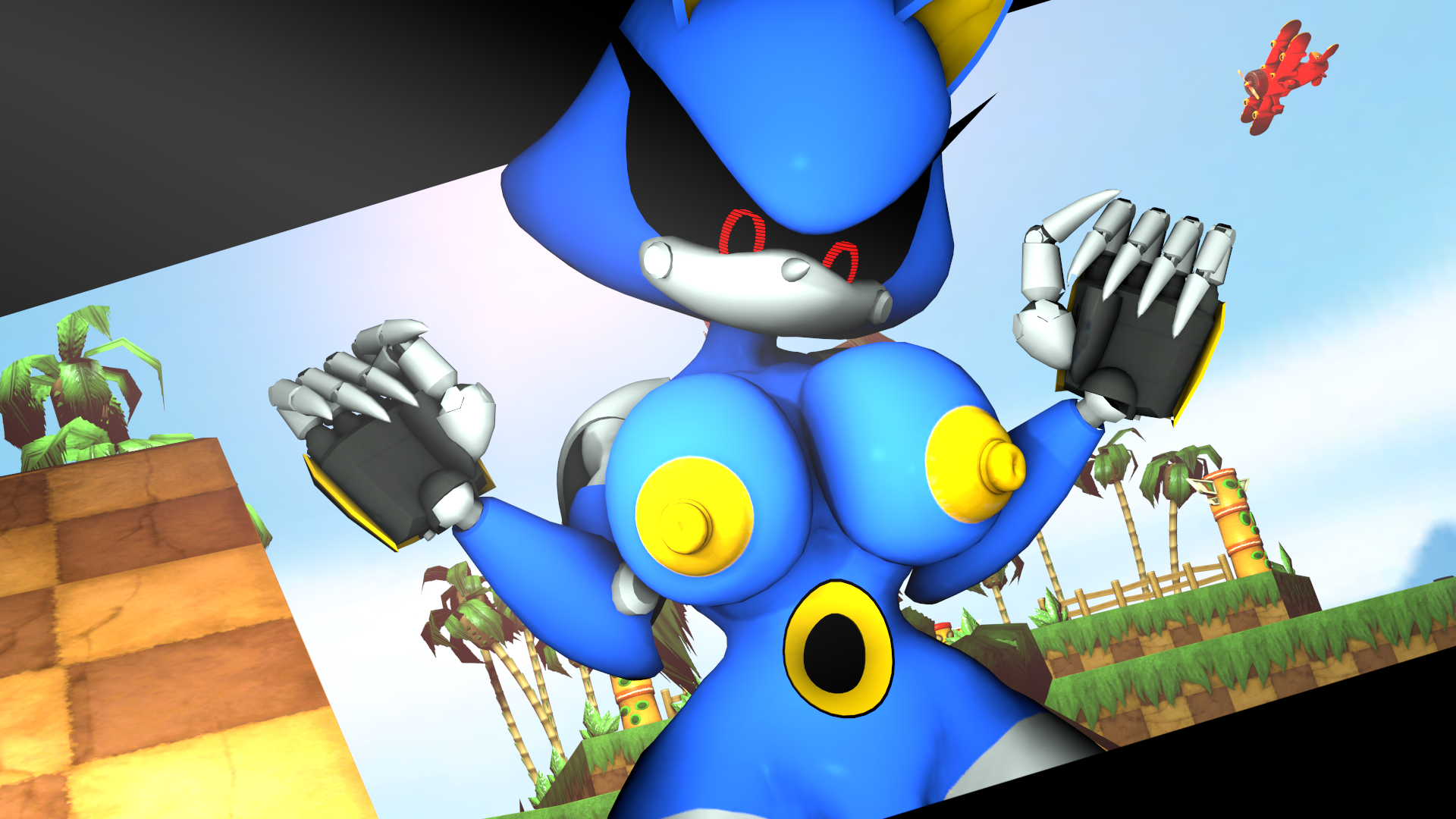 Rule 34 metal sonic
