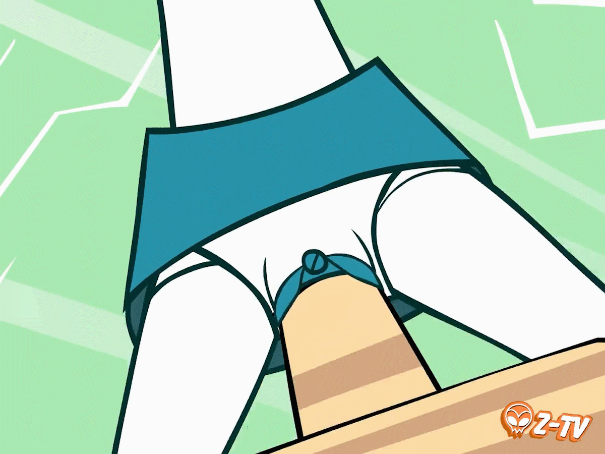 animated crater_critter female interspecies jenny_wakeman monster my_life_as_a_teenage_robot robot robot_girl rock_monster tagme zone