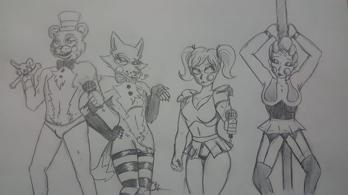 Rule34 - If it exists, there is porn of it / ballora (fnafsl), circus baby, funtime  foxy (fnaf), funtime freddy (fnafsl) / 4271945