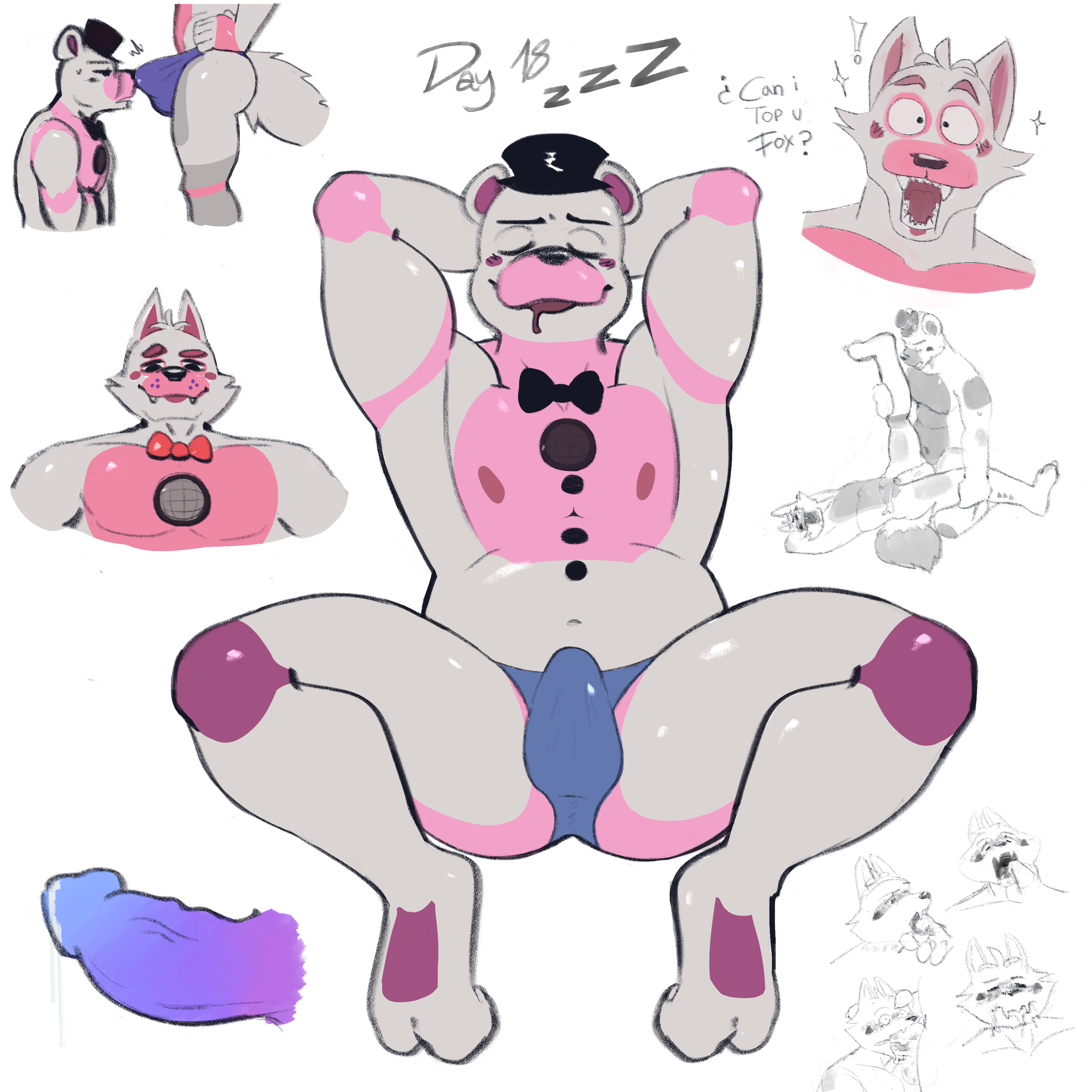 Rule34 - If it exists, there is porn of it / funtime foxy (fnaf), funtime  foxy (fnafsl), funtime freddy (fnafsl) / 4880516