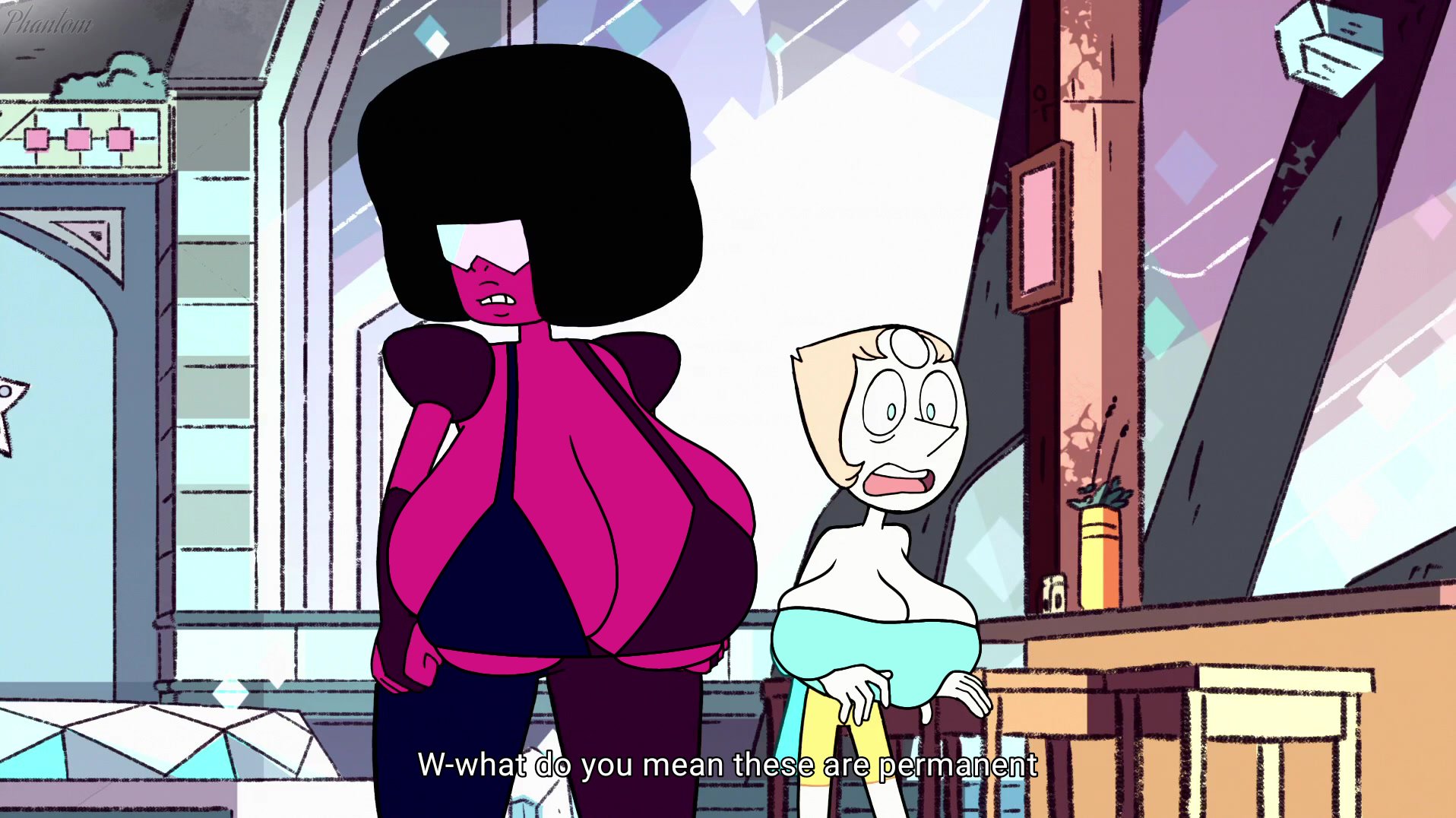 Steven universe breast expansion