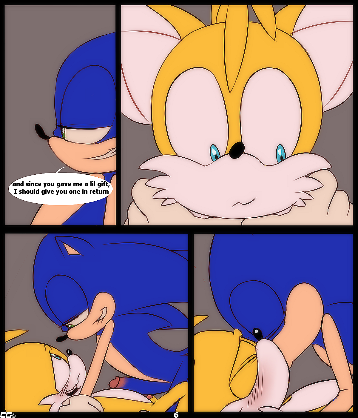 Sonic tails yaoi hentai фото 84