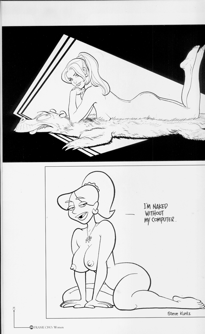 frank cho, jade fontaine, webcomic, tagme, pvp, 