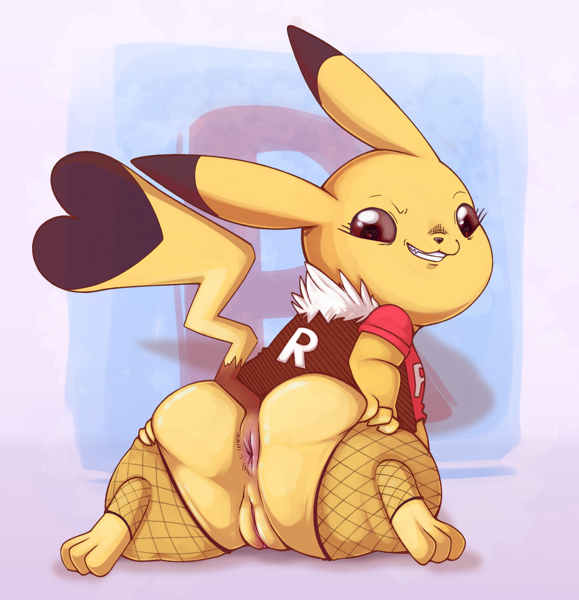 cocampplus, <b>pikachu</b>, <b>pokemon</b> (species), team rocket, nintendo, hi res, simp...