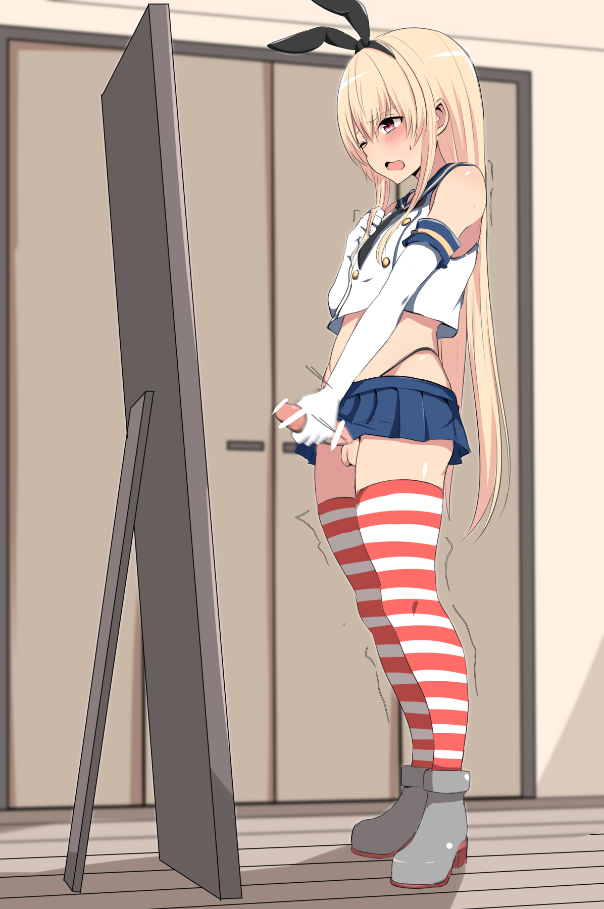 Shimakaze trap hentai фото 106