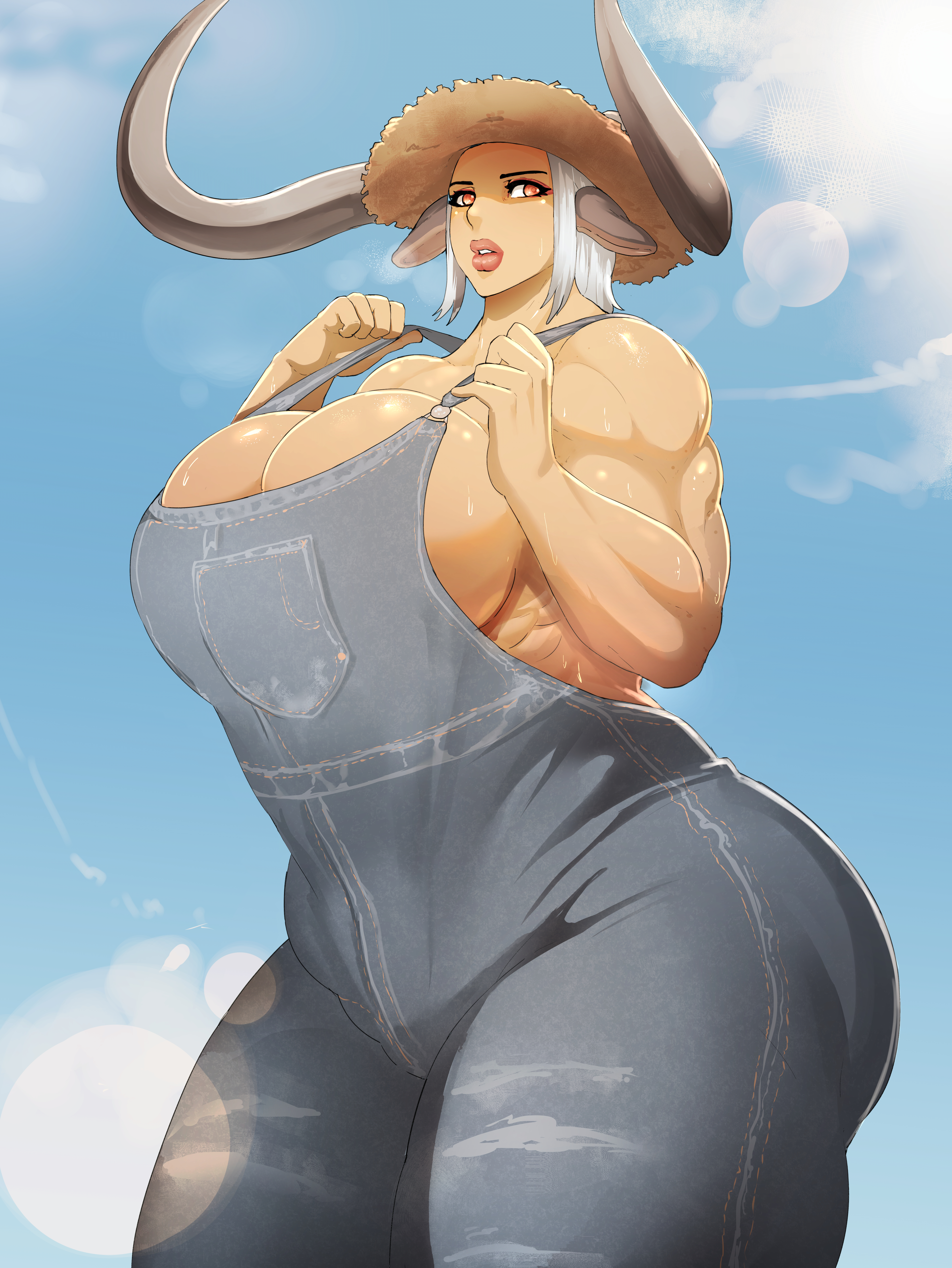 Anime cow girl hentai фото 29