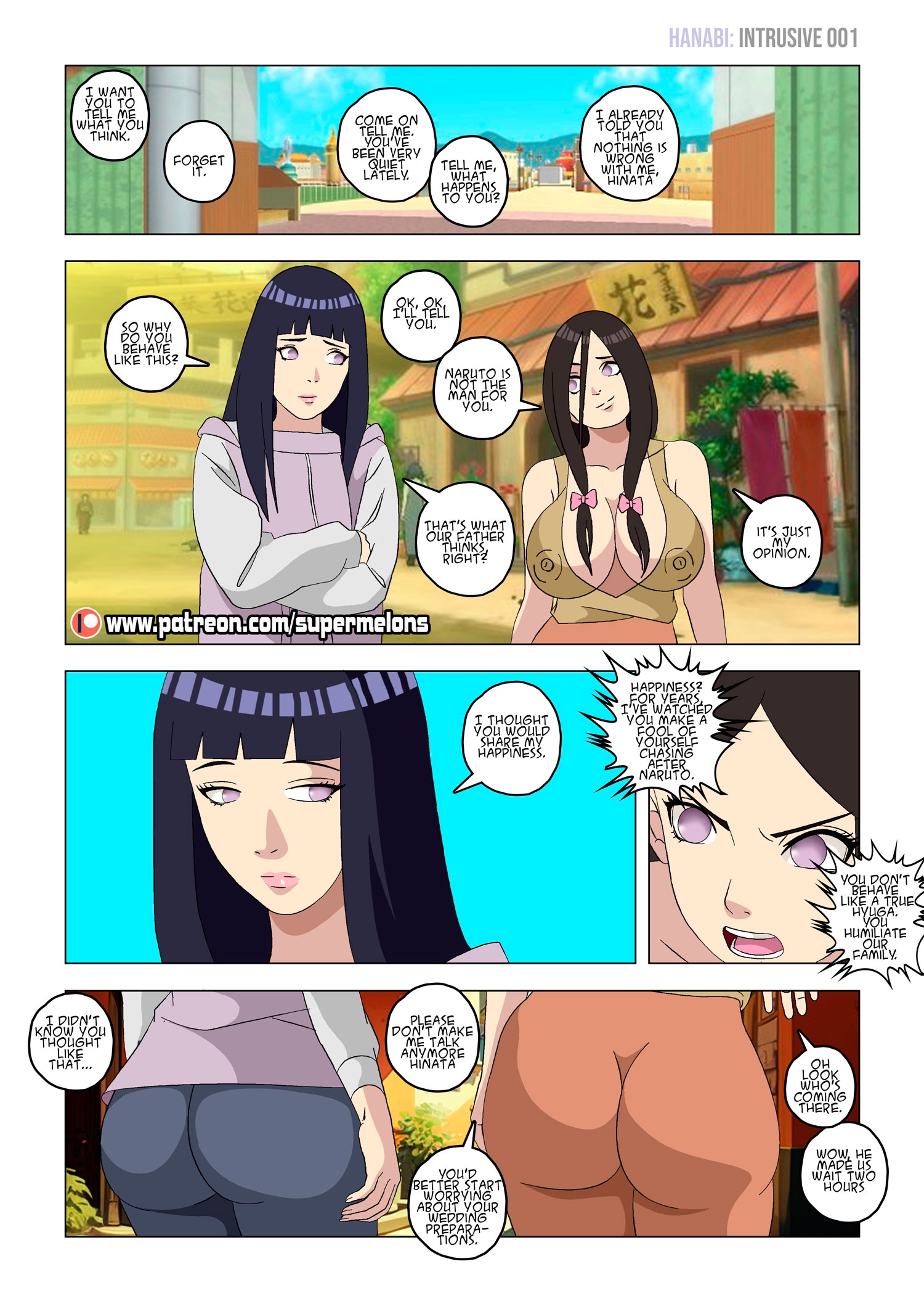 Hanabi hyuga porn comics