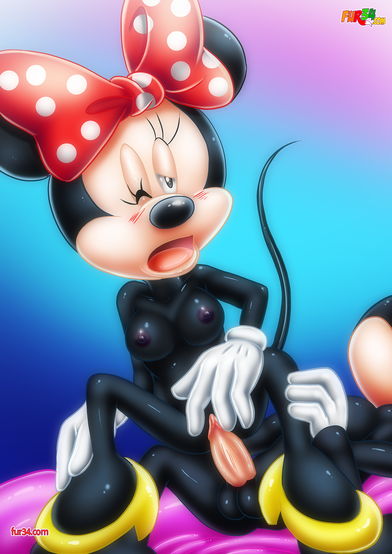 bbmbbf, palcomix, mickey mouse, minnie mouse, disney, fur34, anthro, balls,...