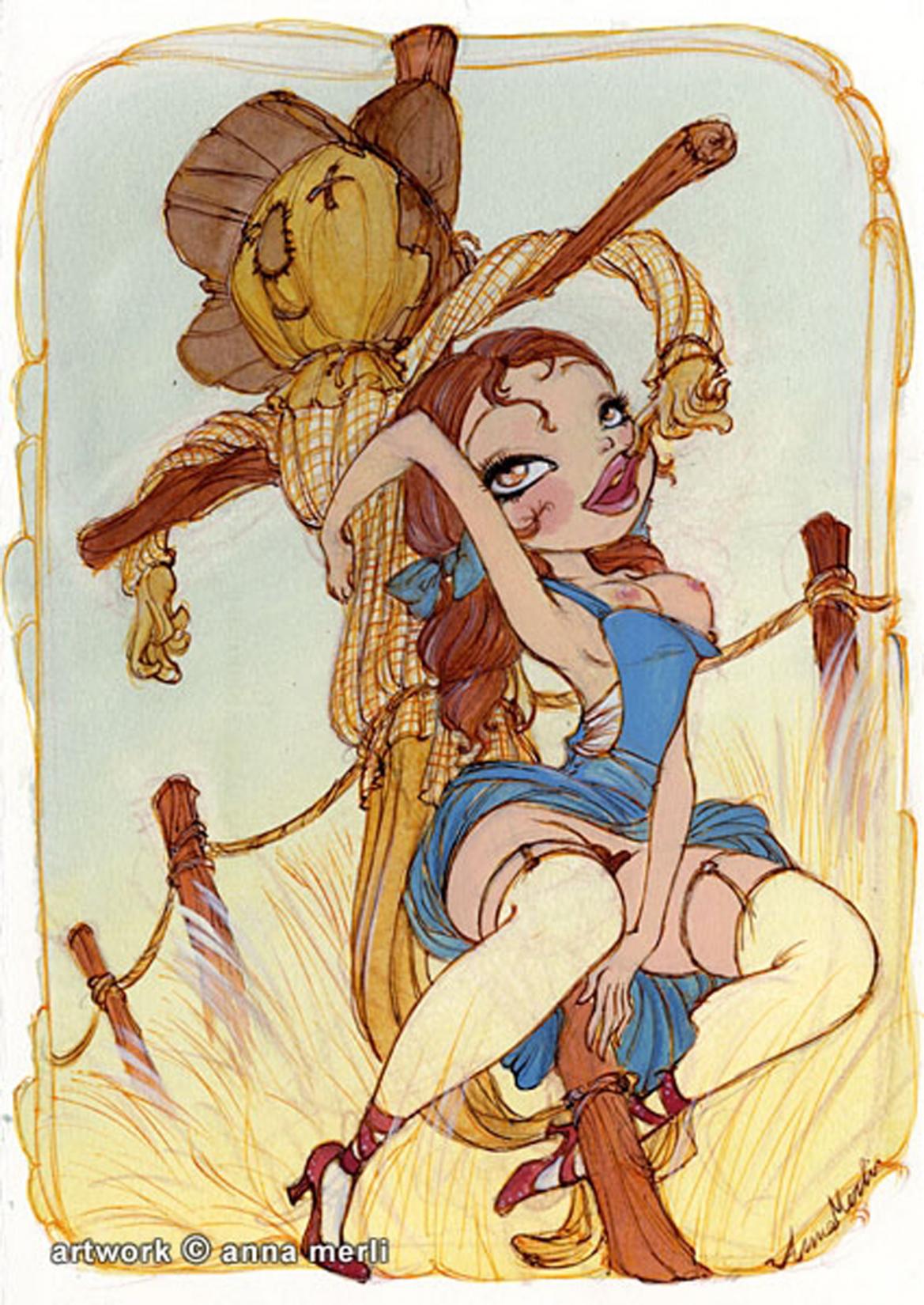 anna merli, dorothy gale, <b>wizard</b> <b>of</b> oz, tagme, scarecrow.