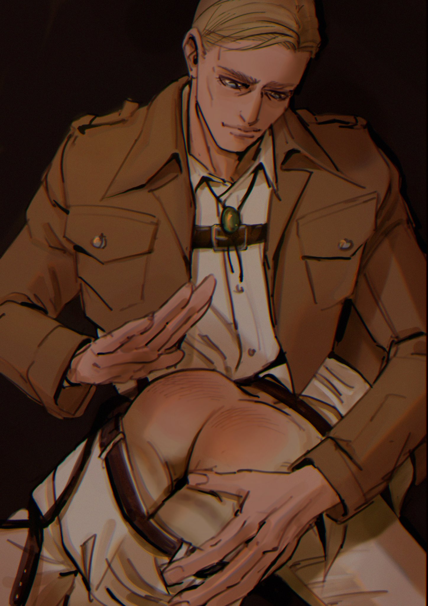 <b>erwin</b> smith, levi, levi ackerman, attack on titan, shingeki no kyojin, 2boy...