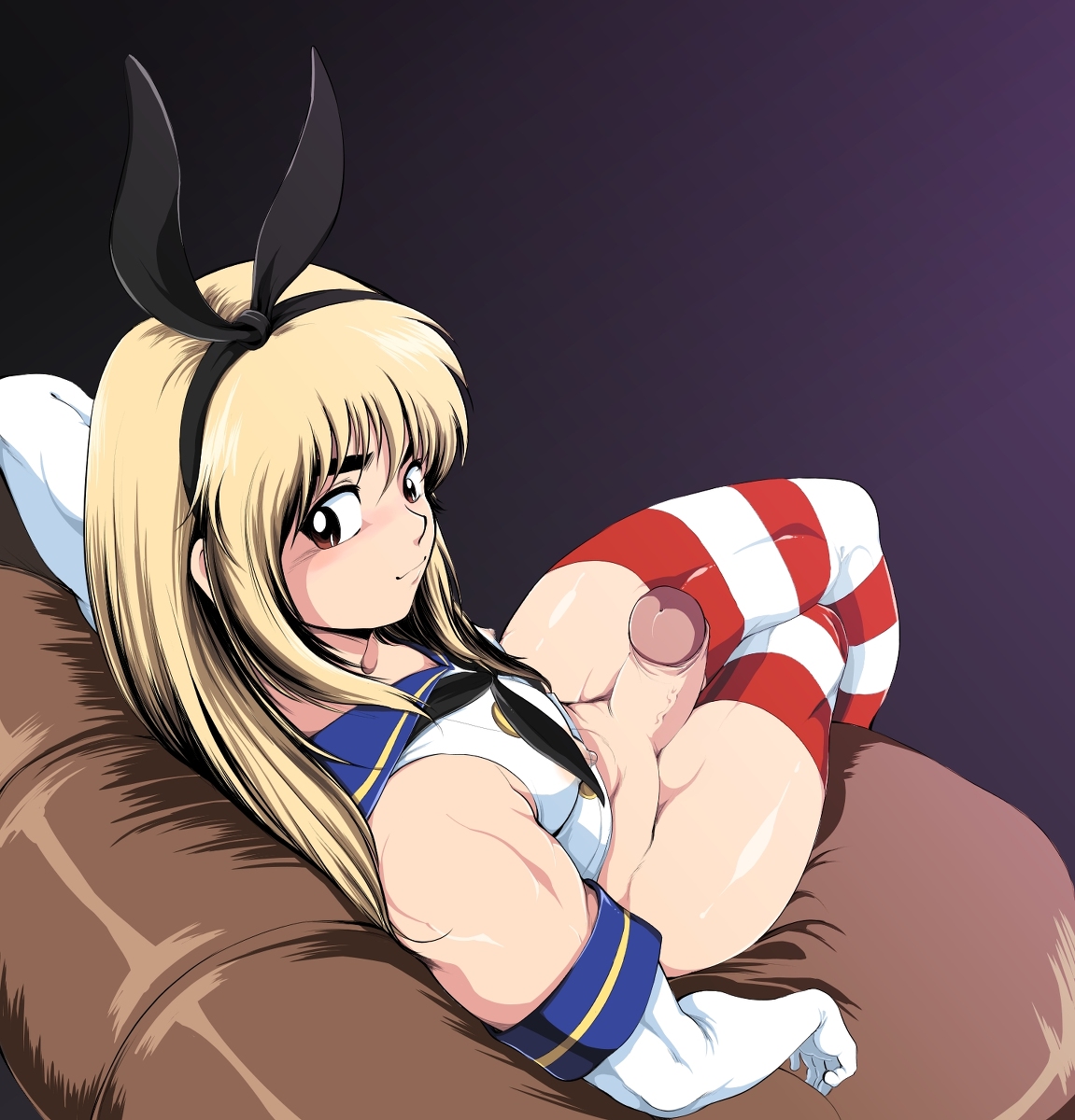 Shimakaze trap hentai фото 88