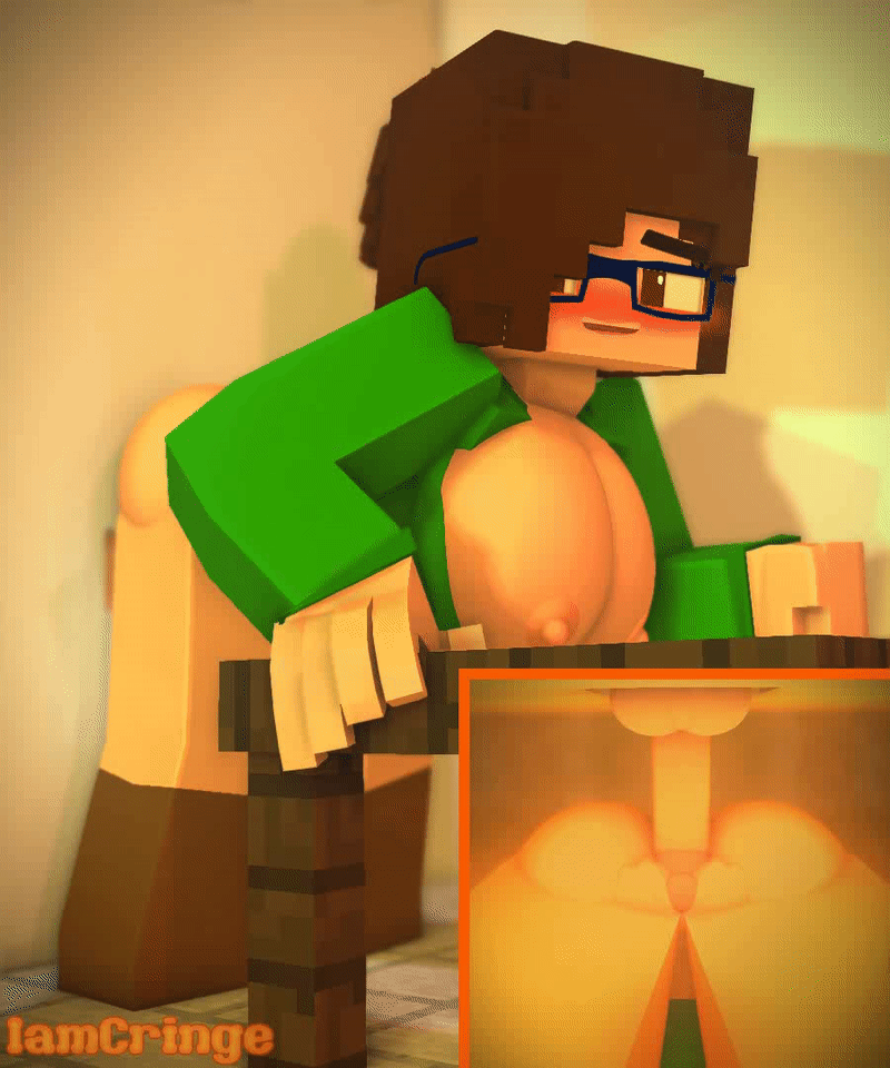 jenny timez, minecraft, 3d, animated, tagme, brown eyes, brown hair, female...