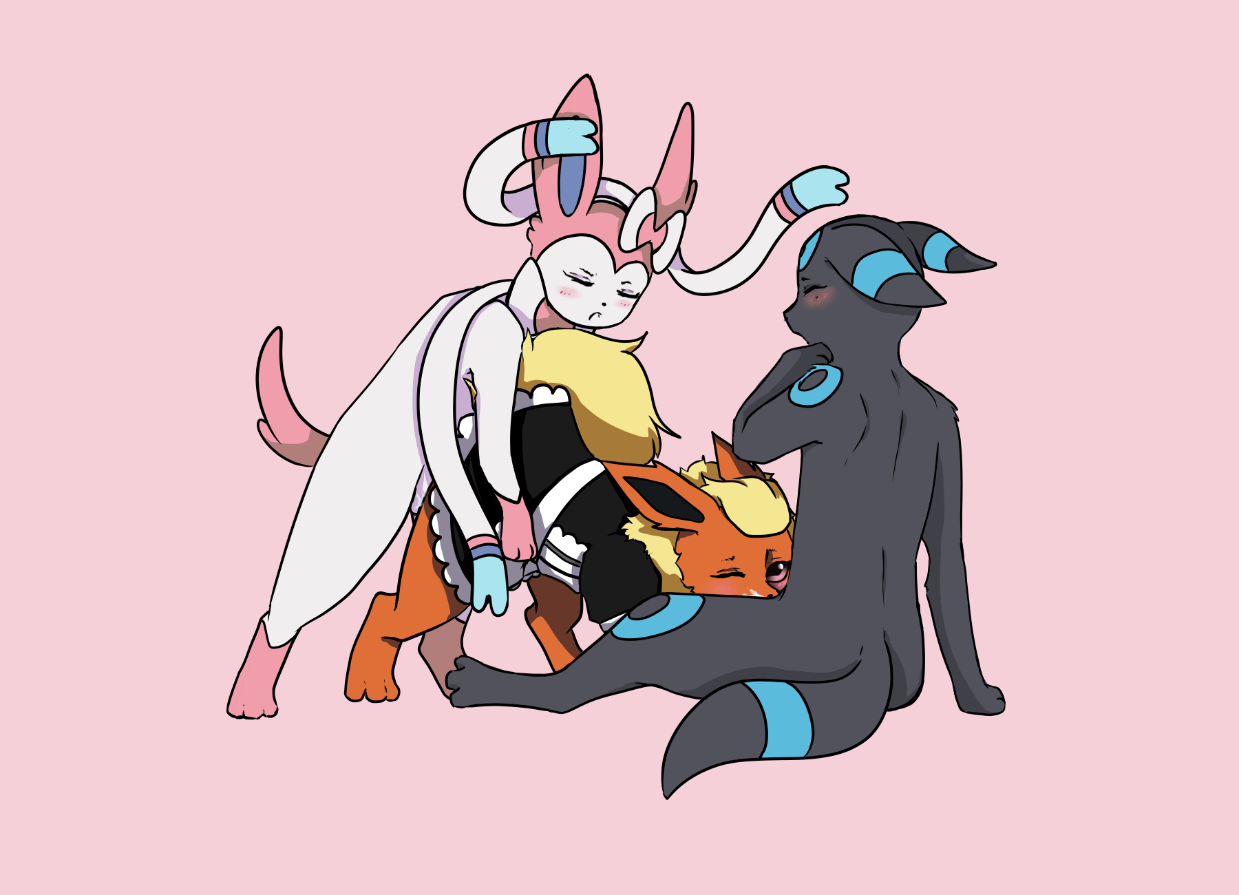 Pokemon threesome