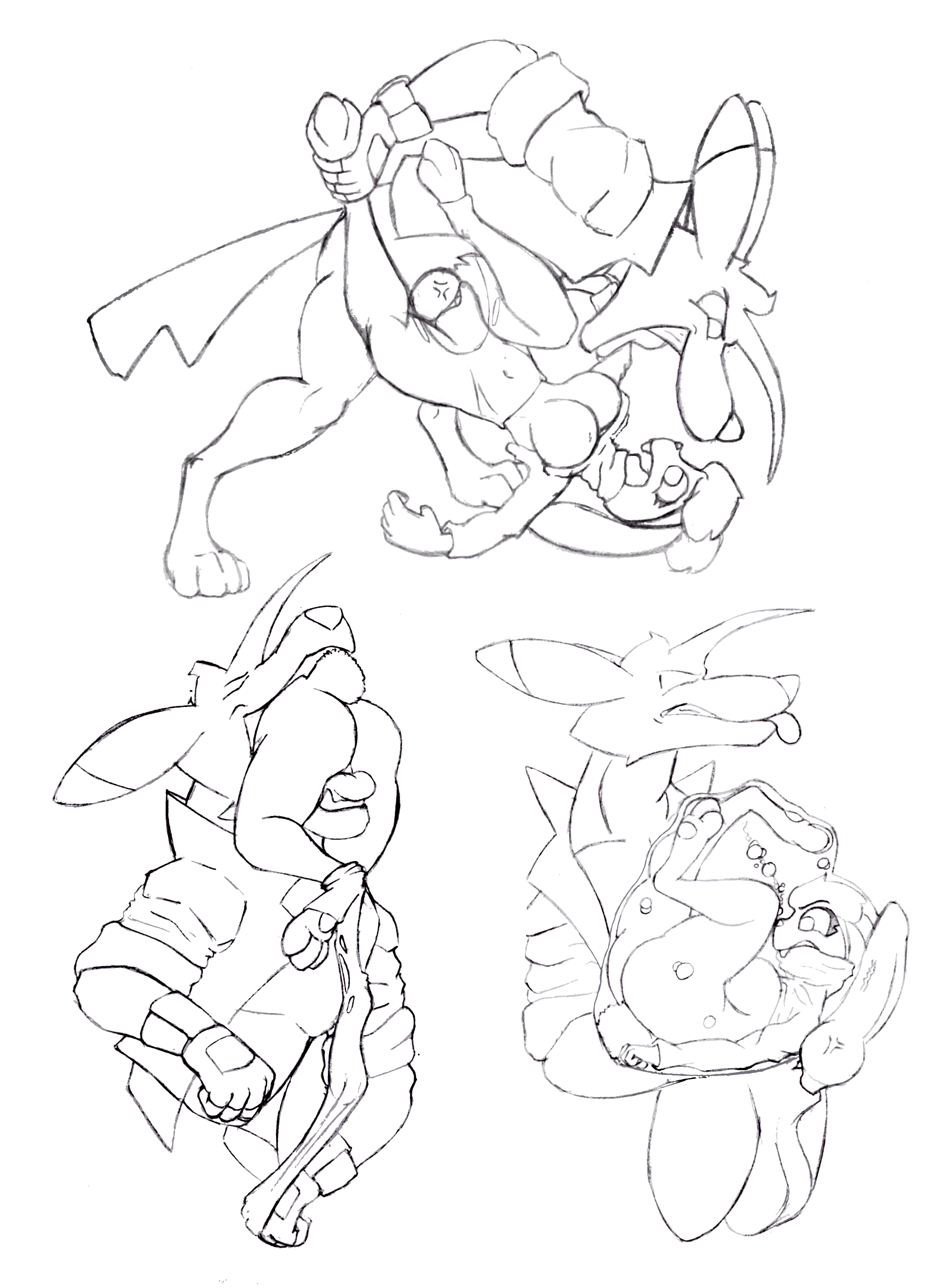 absurd_res alpha_channel anthro bottomless canid canine canis chaoshetra clothed clothing coyote cyote duo female fingerless_gloves generation_8_pokemon gloves handwear hi_res internal jacket jacket_only knot leggings leggings_pull legwear male male/female male_pred mammal nintendo pokemon pokemon_(species) raboot topwear topwear_only vore