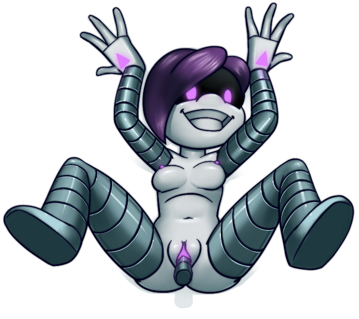 1girls 2d female humanoid male male/female murder_drones penis penis_in_pussy pussy robot robot_girl robot_humanoid screen_face unknown_male uzi_(murder_drones)