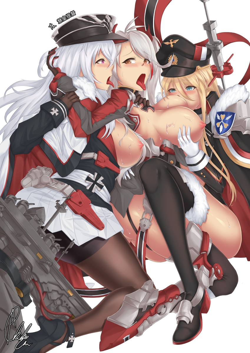 Rule34 - If it exists, there is porn of it / apj, bismarck (azur lane), gra...