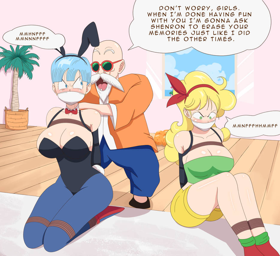 Rule34 - If it exists, there is porn of it  bulma briefs, launch, master  roshi  7303892