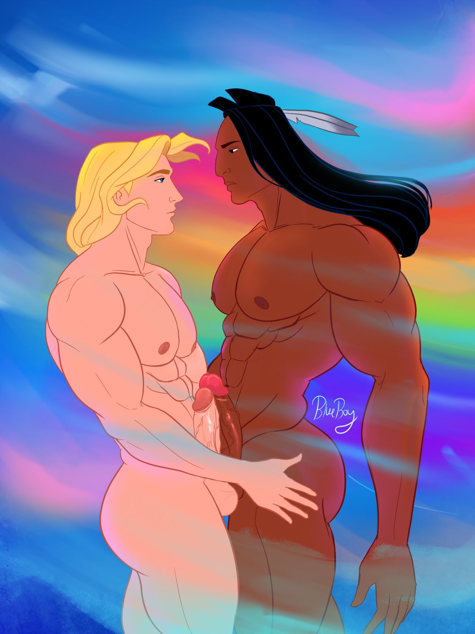 Pocahontas Gay Porn - Rule34 - If it exists, there is porn of it / john smith, kocoum / 7026183