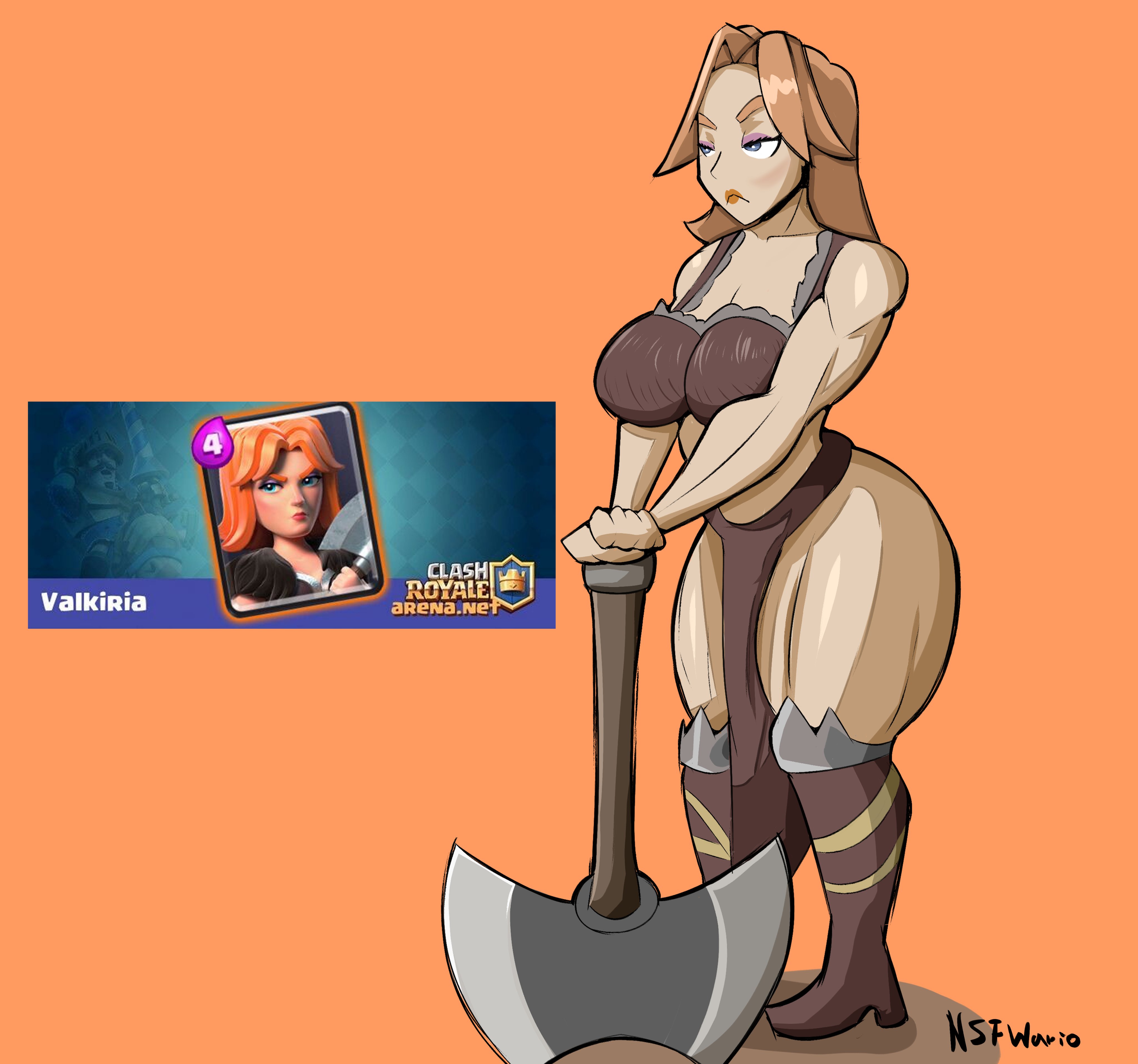 Clash of clans valkyrie rule 34